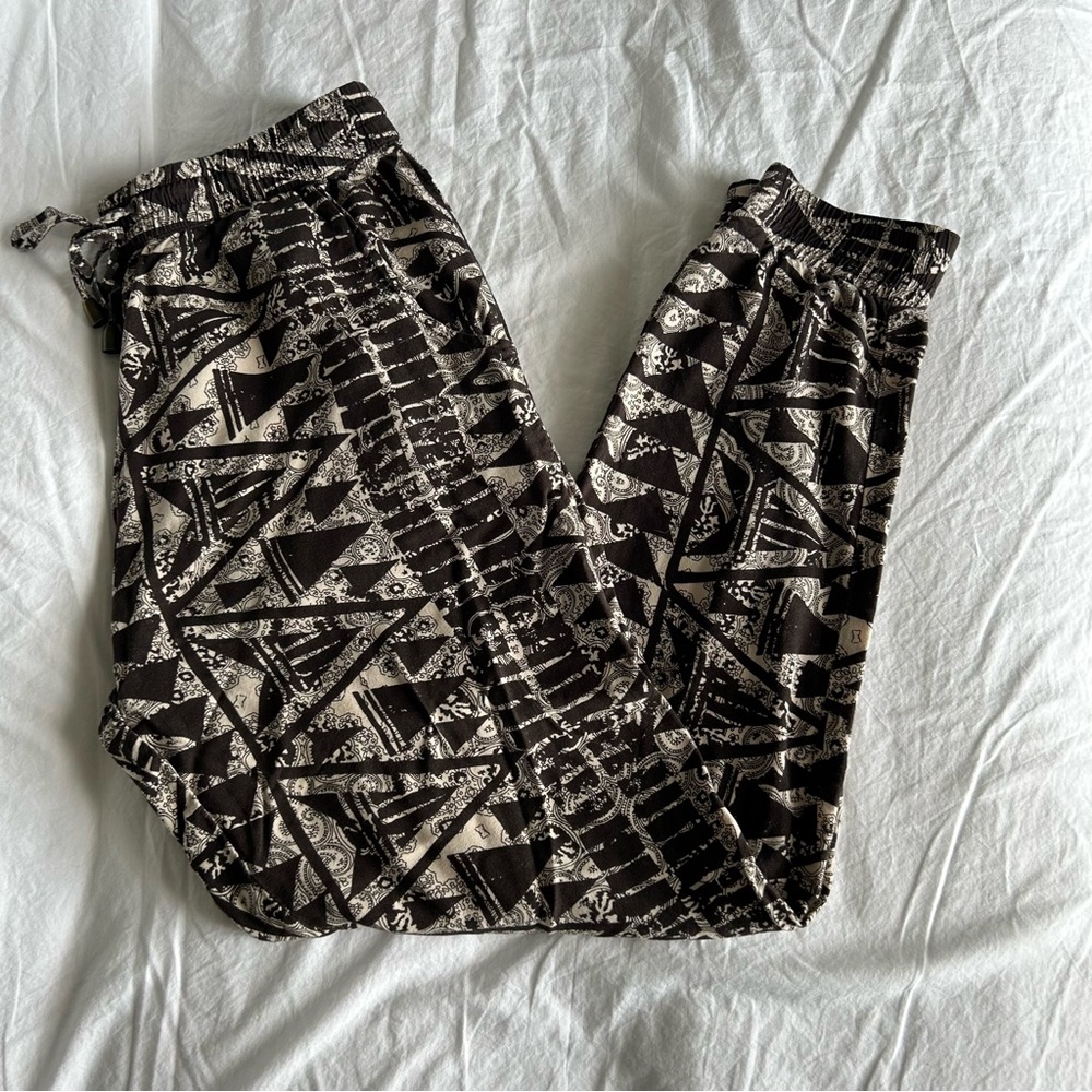 Mossimo Supply Co. Brown Pattern Pants